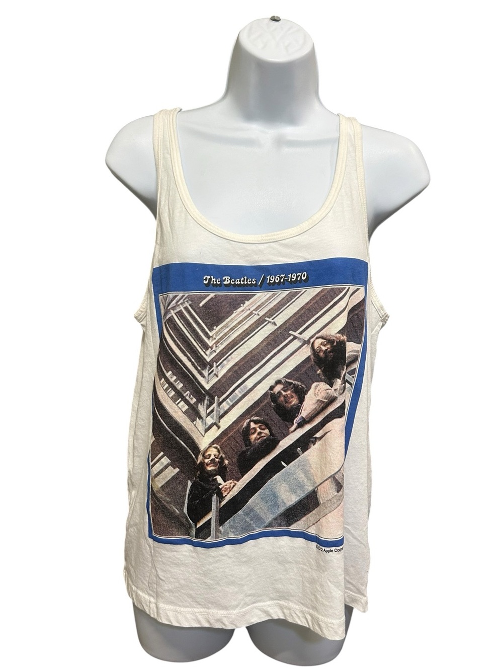 Divided H&M The Beatles Graphic Tank Top Size 12
